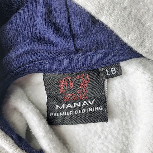 Manav Premier Clothing | Welsh Rugby | Hooded Sweatshirt | Size 8 | Pre-Owned - Picture 3 of 16